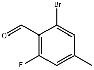 2-溴-6-氟-4-甲基苯 结构式