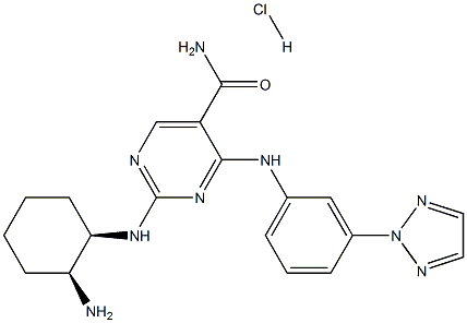 PRT062607 (HYDROCHLORIDE) 结构式