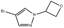 4-溴-1-(氧杂环丁烷-3-基)-1H-吡唑 结构式