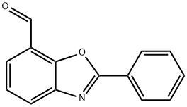 2-苯基苯并[D]恶唑-7-甲醛 结构式