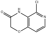 5-氯-2H-吡啶并[4,3-B][1,4]恶嗪-3(4H)-酮 结构式