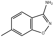 6-甲基苯并[D]异恶唑-3-胺 结构式