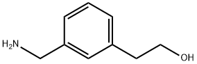 2-(3-(氨基甲基)苯基)乙醇 结构式