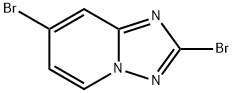 2,7-溴-[1,2,4]噻唑并[1,5-A]吡啶 结构式