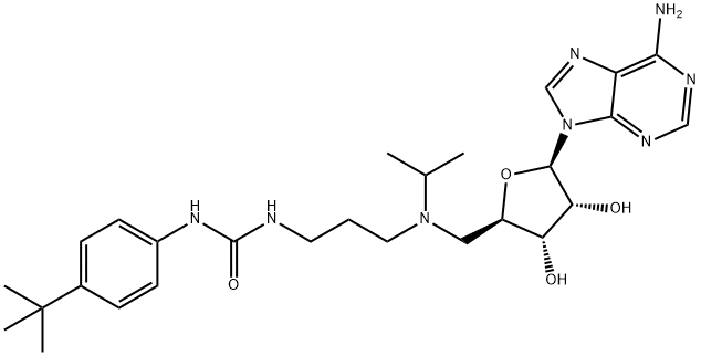 化合物55, DOT1L INHIBITOR 结构式