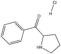 苯基-2-吡咯烷基甲酮盐酸盐 结构式