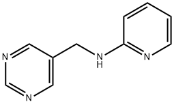 N-(嘧啶-5-基甲基)吡啶-2-胺 结构式