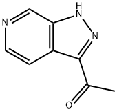 1-(1H-pyrazolo[3,4-c]pyridin-3-yl)ethanone 结构式