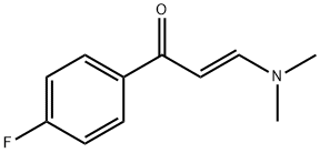 (2E)-3-(二甲氨基)-1-(4-氟苯基)丙-2-烯-1-酮 结构式