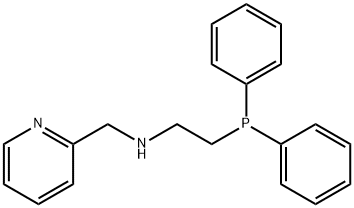 N-[2-(二苯基膦基)乙基]-2-吡啶甲胺 结构式