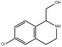 (6-chloro-1,2,3,4-tetrahydroisoquinolin-1-yl)methanol 结构式