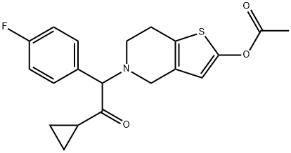 普拉格雷杂质III 结构式