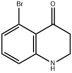 5-溴-2,3-二氢喹啉-4(1H)-酮 结构式