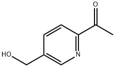 1-(5-(羟甲基)吡啶-2-基)乙酮 结构式