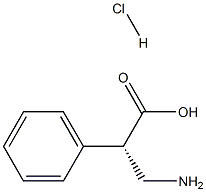 (S)-3-氨基-2-苯基丙酸盐酸盐 结构式