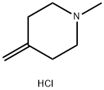 Piperidine, 1-Methyl-4-Methylene-, hydrochloride 结构式