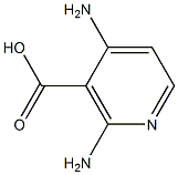 2,4-二氨基烟酸 结构式