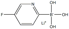 Lithium (5-fluoropyridin-2-yl)trihydroxyborate 结构式