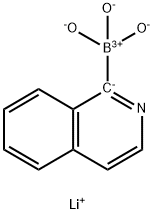 LithiuM (isoquinolin-1-yl)trihydroxyborate 结构式