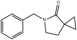 5-BENZYL-5-AZASPIRO[2.4]HEPTAN-4-ONE 结构式