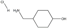 4-(氨基甲基)环己醇盐酸盐 结构式