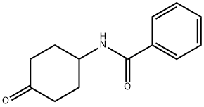 4-苯甲酰胺基环己酮 结构式