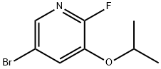 5-溴-2-氟-3-异丙氧基吡啶 结构式