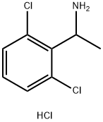 2,6-二氯苯基乙胺盐酸盐 结构式