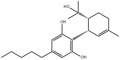 表大麻二醇水合物 结构式