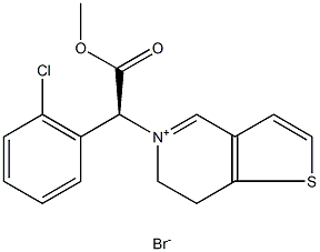 氯吡格雷溴化吡啶杂质 结构式