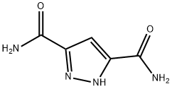 1H-吡唑-3,5-二甲酰胺 结构式