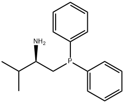 (R)-1-(二苯基膦基)-2-氨基-3-甲基丁烷 结构式