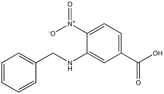 3-(BenzylaMino)-4-nitrobenzoic acid 结构式