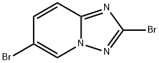 2,6-溴-[1,2,4]噻唑并[1,5-A]吡啶 结构式