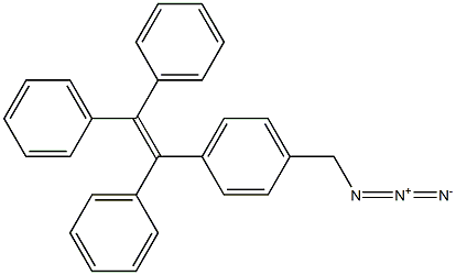 [1-(4-叠氮甲基苯基) -1,1,2-三苯基]乙烯 结构式