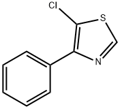 5-氯-4-苯基噻唑 结构式