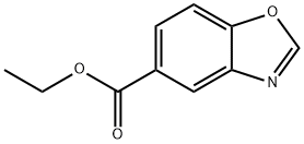 5-苯并噁唑甲酸乙酯 结构式