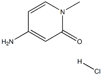 4-氨基-1-甲基吡啶-2-酮盐酸盐 结构式