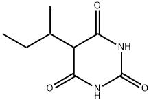 5-sec-Butylbarbituric Acid 结构式