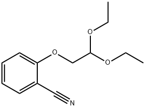 2-(2,2-Diethoxy-ethoxy)-benzonitrile 结构式
