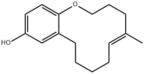 2H-1-Benzoxacyclododecin-12-ol, 3,4,7,8,9,10-hexahydro-5-Methyl-, (5E)- 结构式