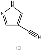 4-氰基吡唑盐酸盐 结构式