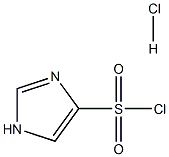 1H-IMIDAZOLE-4-SULFONYL CHLORIDE HCL 结构式