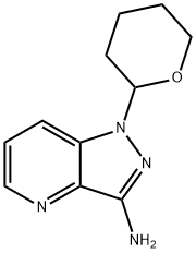 1-(四氢-2H-吡喃-2-基)-1H-吡唑并[4,3-B]吡啶-3-胺 结构式