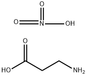 BETA-丙氨酸硝酸盐 结构式