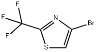 4-溴-2-三氟甲基-噻唑 结构式