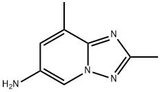 2,8-DiMethyl[1,2,4]triazolo[1,5-a]pyridin-6-ylaMine 结构式