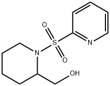 [1-(吡啶-2-磺酰基)-哌啶-2-基]-甲醇 结构式