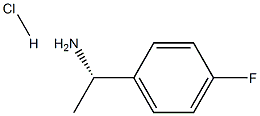 (S)-1-(4-氟苯基)乙胺盐酸盐 结构式