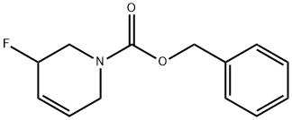 1-Cbz-3-fluoro-3,6-dihydro-2H-pyridine 结构式